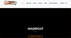 Desktop Screenshot of madrid47.com